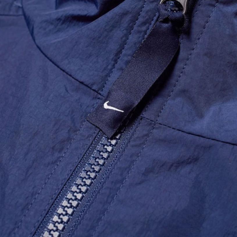 Men's Nike NRG Track Sports Stand Collar Jacket Blue CD6543-410