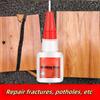 Adhesivo Fuerte para Carpintería 20ml Secado Rápido Transparente Pegamento de Soldadura para Unión Duradera de Madera Plástico Metal y Más