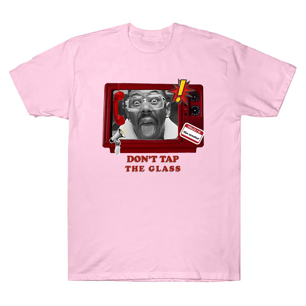 T-shirt The Creator Don't Tap The Glass Moda Uomo Donna Abbigliamento in Cotone Estivo Casual Alta Qualità Grafica Retro T-shirt