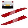 Pair of Red LED Rear Bumper Reflectors Brake Stop Lights for Seat Ibiza 4 IV 6J 5-Door 2008-2012 fits OEM  6J4945105 & 6J4945106
