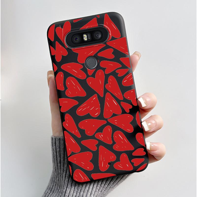Casing For LG Q8 (2017) Luxury Dragon Cute Cool Boys Girls Black Matte Soft Silicone Phone Case Back Cover Protective TPU Shell
