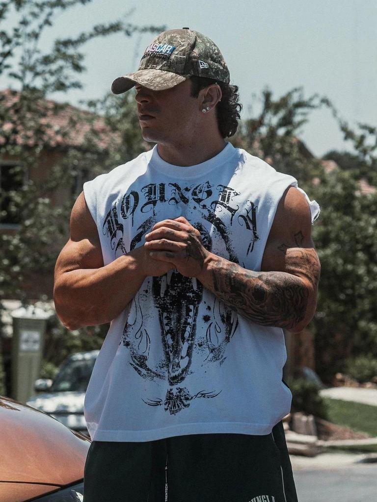 Youngla Men's Trendy Loose-Fit Breathable Sports T-Shirt - Wrinkle-Resistant & High Elasticity