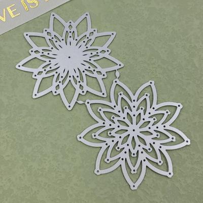 Blumenmuster-Design-Stil, Metall-Stanzform, Schablone für DIY Scrapbooking, Album, Foto, Prägung, Papier, Karten, Basteln, Dekor