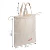 Bread Bag - ECODIS - Cream - Organic Cotton - GOTS Certification - 2 Carrying Handles