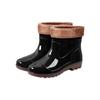 Men's Low-Cut Waterproof PVC Rain Shoes