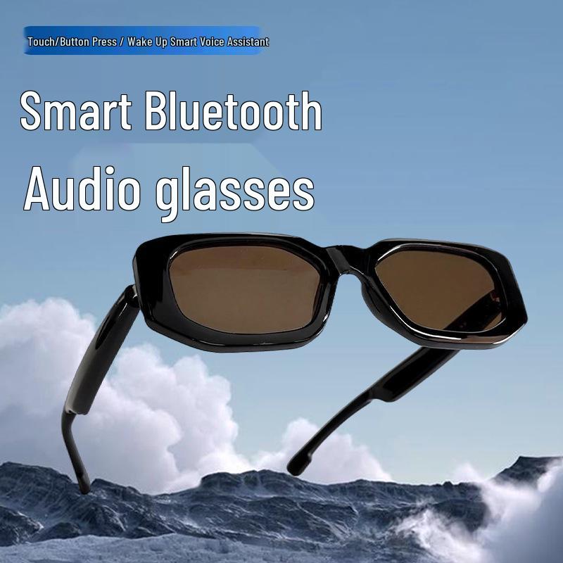 

AI-Powered Bluetooth Translation Glasses: Real-Time Translation in 100+ Languages, Music & Calls Compatible with Various Frame Shapes 17*7*5.5