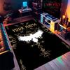Custom Viking Carpet Rug for Living Room Bedroom Home Sofa Decoration,Kids play Nonslip Floor Mat