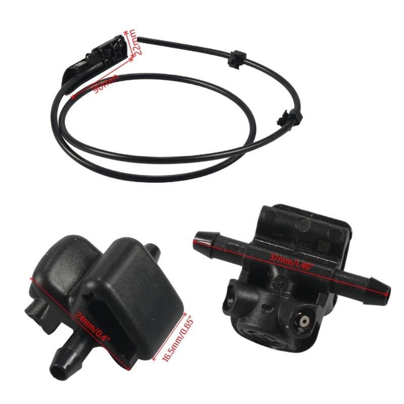 Windshield Washer Jet Nozzles Sprayer Set For Car Repair Windscreen Wiper Washer Nozzles