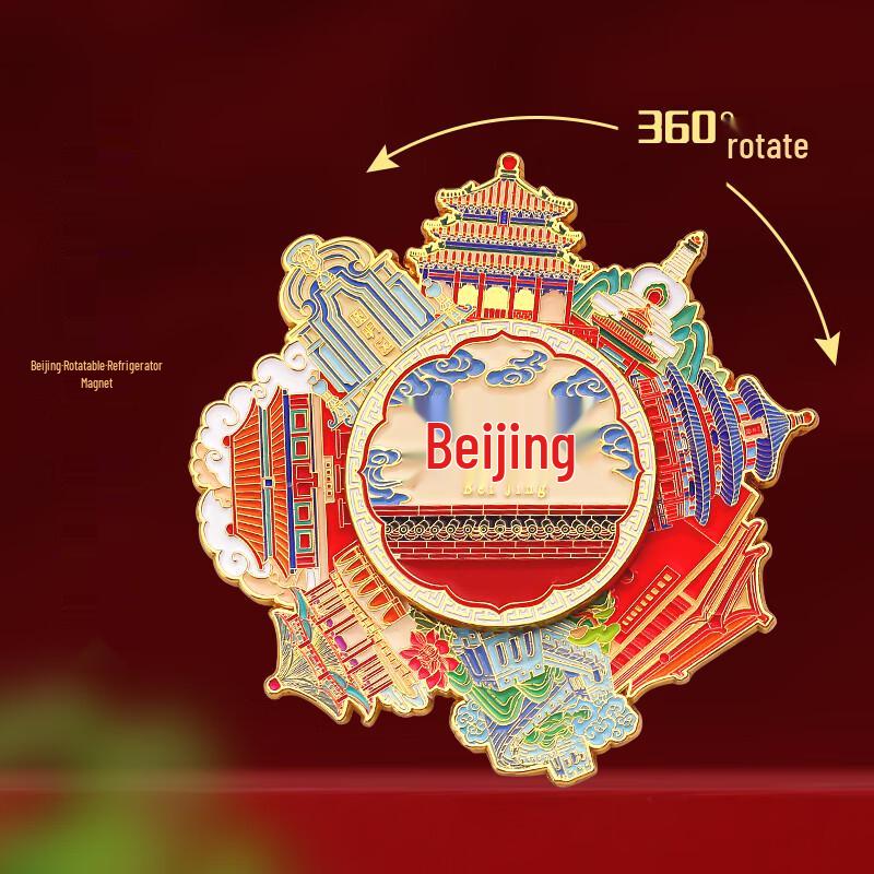Palace Inside·Palace Outside Beijing Cultural Metal Fridge Magnets
