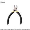 Yushuo Multi-Function Pliers Set: Needle-Nosed, Wire Cutters & Diagonal Pliers for Household & Industrial Use