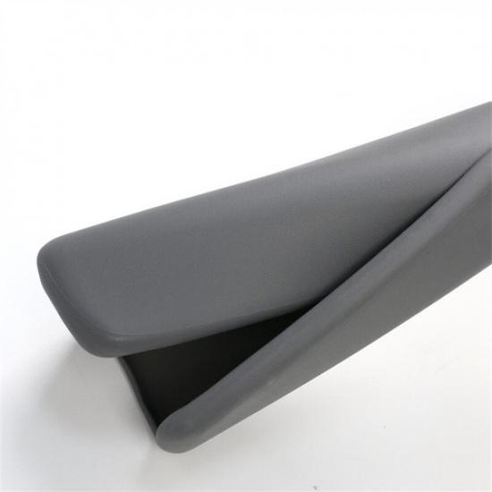 Black/Grey/White TPE Rubber Armrest Box Cover Pad For Tesla Model Y -2024