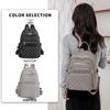 Korean Style Women's Large Capacity Diamond Pattern Backpack