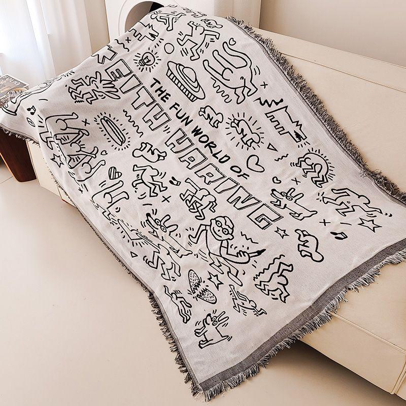Blanket Double-sided Sofa Cover Cloth Dust-proof Sofa Towel Full Coverage Blanket One-piece Multifunctional Blanket