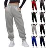 Damskie spodnie sportowe z wysokim stanem, luźne, spodnie do joggingu, modne, casualowe, z kieszeniami