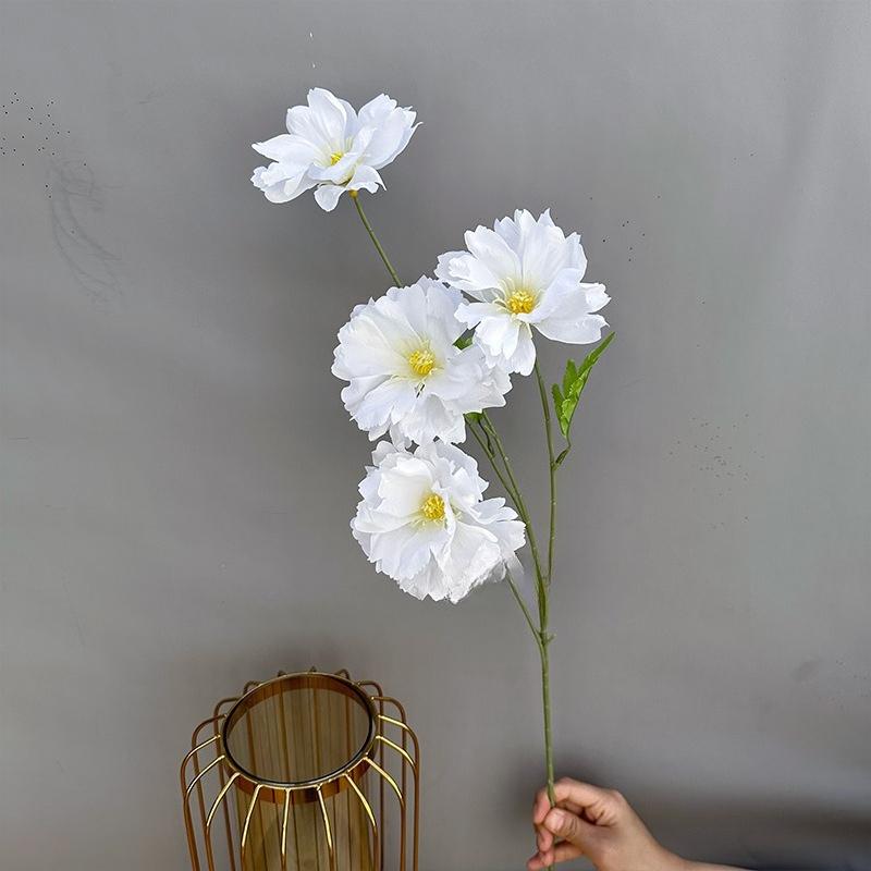 1pc Artificial Flower Stem, Valentine Day, Gift Gifts Birthday Graduation,Garden Decor,Outdoor Plant,Gardening,Fake Flowers