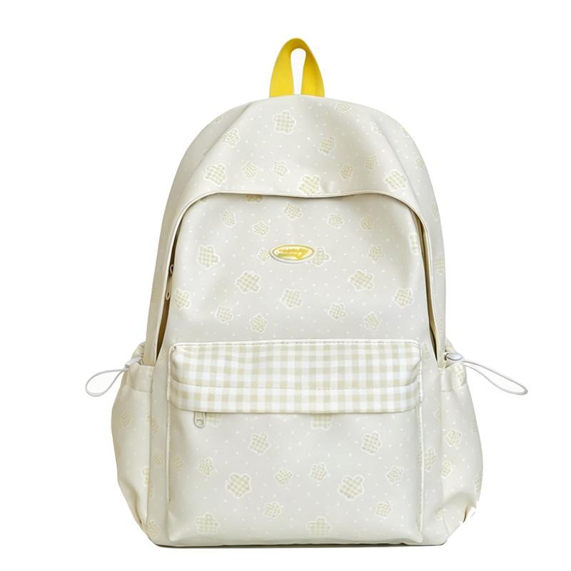 Schoolbag Japanese Ins Style Casual Simple Schoolbag Female, Junior High School and High School Students Backpack Large Capacity Versatile Travel