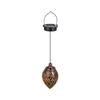 Outdoor Water Drop Shaped Solar Projection Light Waterproof Hollowed-out for Garden Patio Stair Fence Street Landscape Balcony