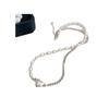 Korean Double Heart Pearl Necklace - Women's Fashion Choker Clavicle Chain