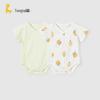 TONGTAI Baby Short Sleeve Bodysuit 2-Piece Set
