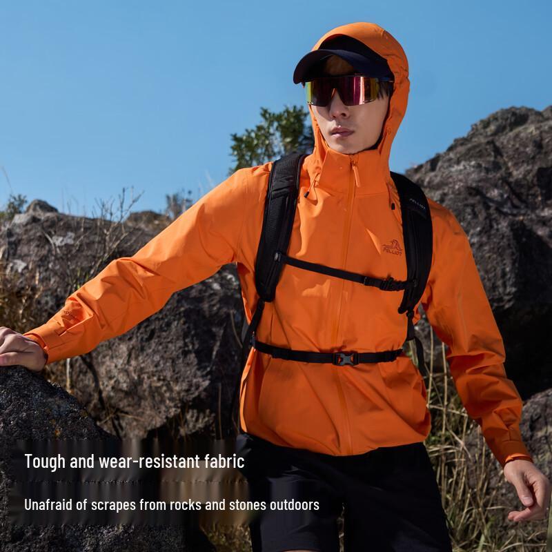 PELLIOT Men's Teflon Waterproof Hiking Jacket