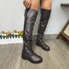 Cosplay Cizme pentru Bărbați și Femei Performanță Toc Mic Cizme Peste Genunchi Mărime Mare Primăvara și Toamna 2025