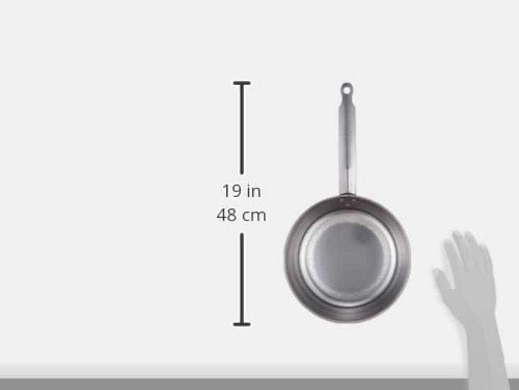 Endo Shoji Lightweight Iron Frying Pan, 24cm, Blue Tempered Steel, AFL0902, Made in Japan
