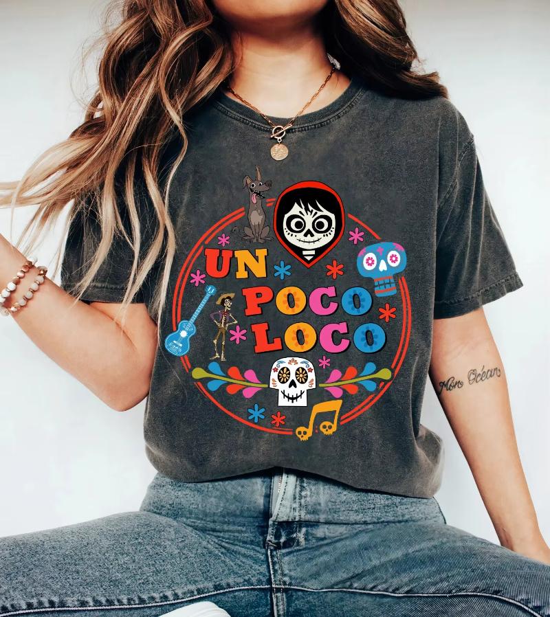 

Коко Немного Сумасшедший Мигель Футболка Унисекс Взрослая Толстовка Рубашка Хлопок ВсеСезонный Базовый Слой Уличная Одежда Винтажная Футболка S