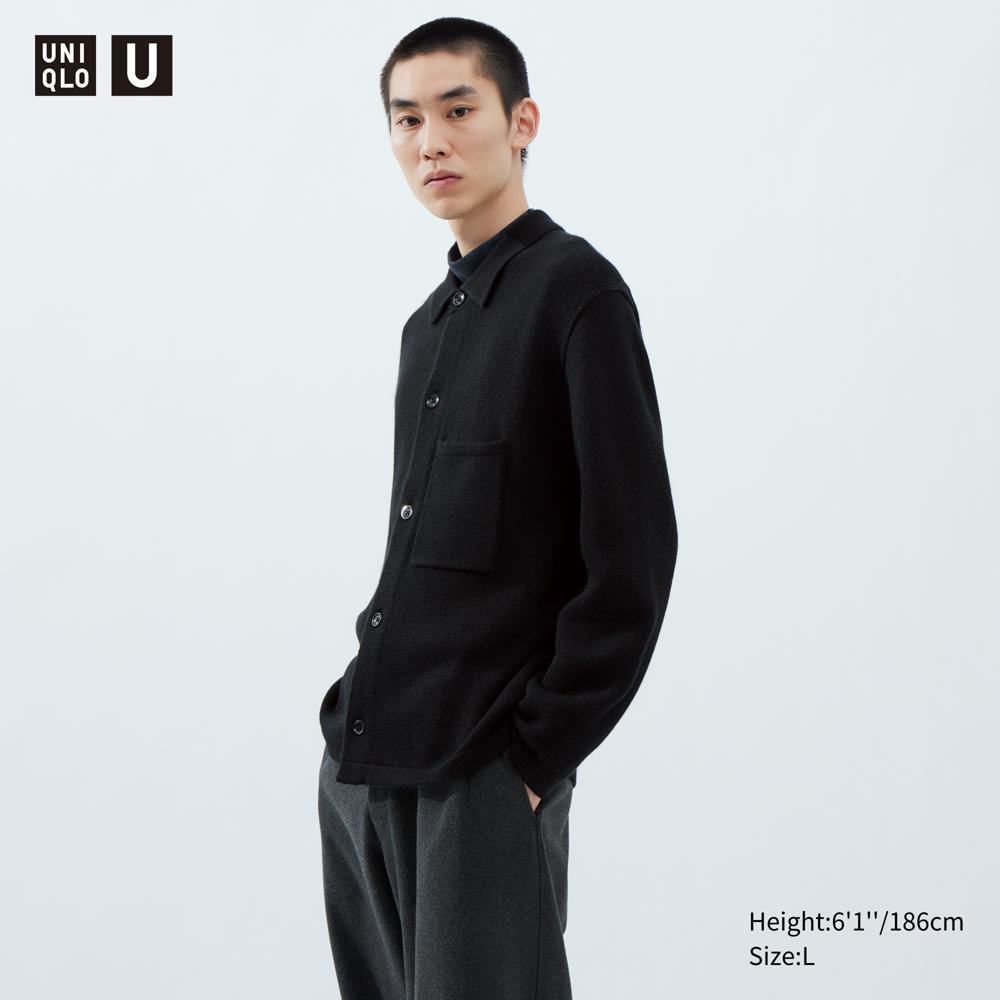 

Трикотажная куртка-рубашка UNIQLO (Длинный рукав)