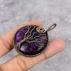 Tree Of Life Multi Flash Labradorite Handmade Pendant, Natural Gemstone Jewelry, 999 Copper Wire Wrapped Pendant Jewelry, For Gift