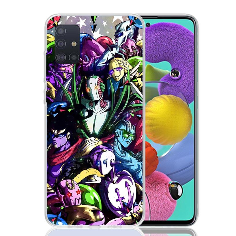 JoJo's Bizarre Adventure Hot Anime Phone Case For Samsung Galaxy A52 A32 A22 A12 A02S A50S A30S A51 A31 AA71 Note 20 Ultra 10 S1