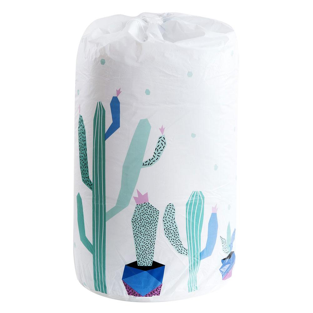 

Цилиндрические большие сумки для хранения одежды, подушек, одеял, стеганых одеял, многоразовые упаковочные сумки с завязками для дома