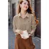 Mocana Women's Sweet Cartoon Embroidered Long Sleeve Knit Sweater