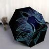 Lotus Meditation: A Peaceful Yoga Pose for Inner HarmonyUmbrella, Portable 3-Fold Compact Umbrella,Christmas Gift ES399