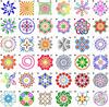 Cross-Border Mandala Stone Painting Spray Stencil - DIY Decorative Template (36 Models)