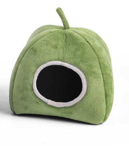 Hamster House Guinea Pig Cage Hamster Cotton House Small Animal Nest Winter Warm Pet Bed For Rodent/Guinea Pig/Rat/Hedgehog