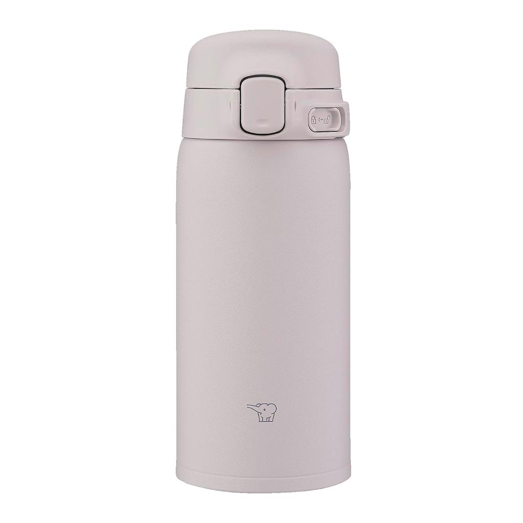 Zojirushi Water Bottle 360ml Easy Clean Evolution Dishwasher Safe Seamless Lid Only 2 Points Wash Lightweight Compact Insulation Heat Retention Mug