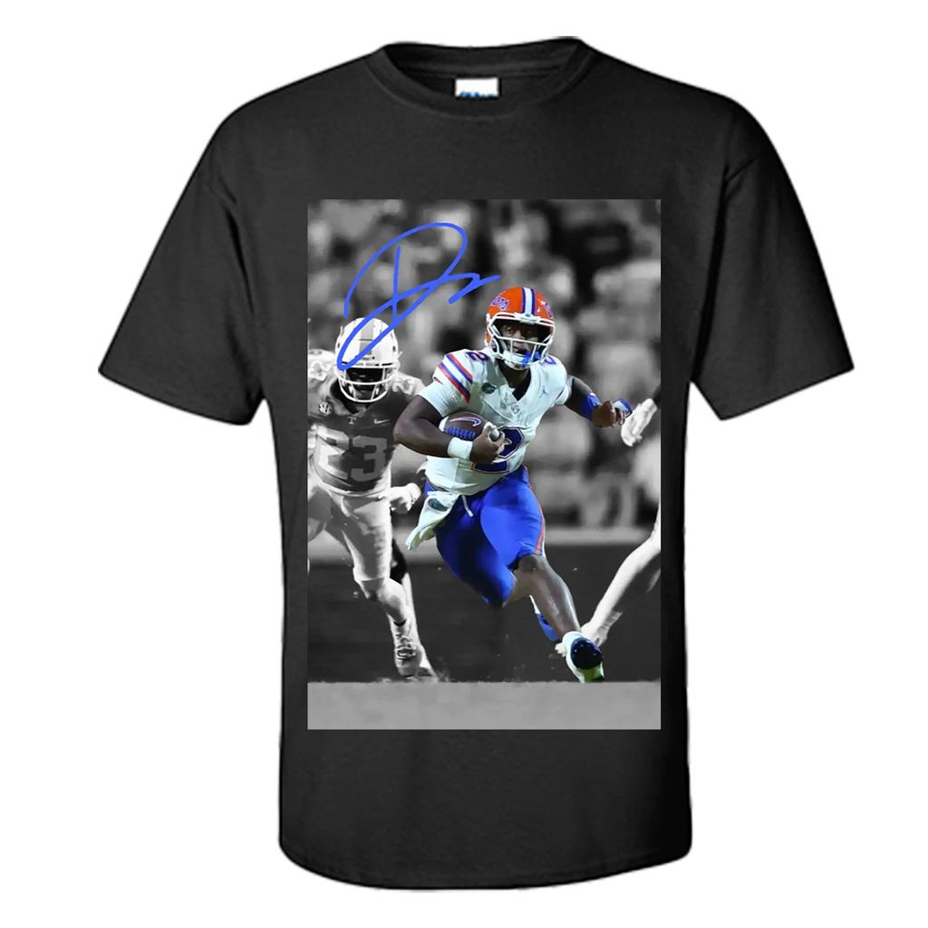 Florida Gators T Shirt #2 DJ Lagway Evades Tennessee Defenders Shirt Tee S-XXXL