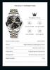 OLEVS 9931 Quartz Watch for Men Solid Stainless Steel Strap Rhombus Design Fashion Business Wristwatch Men's Waterproof Watches