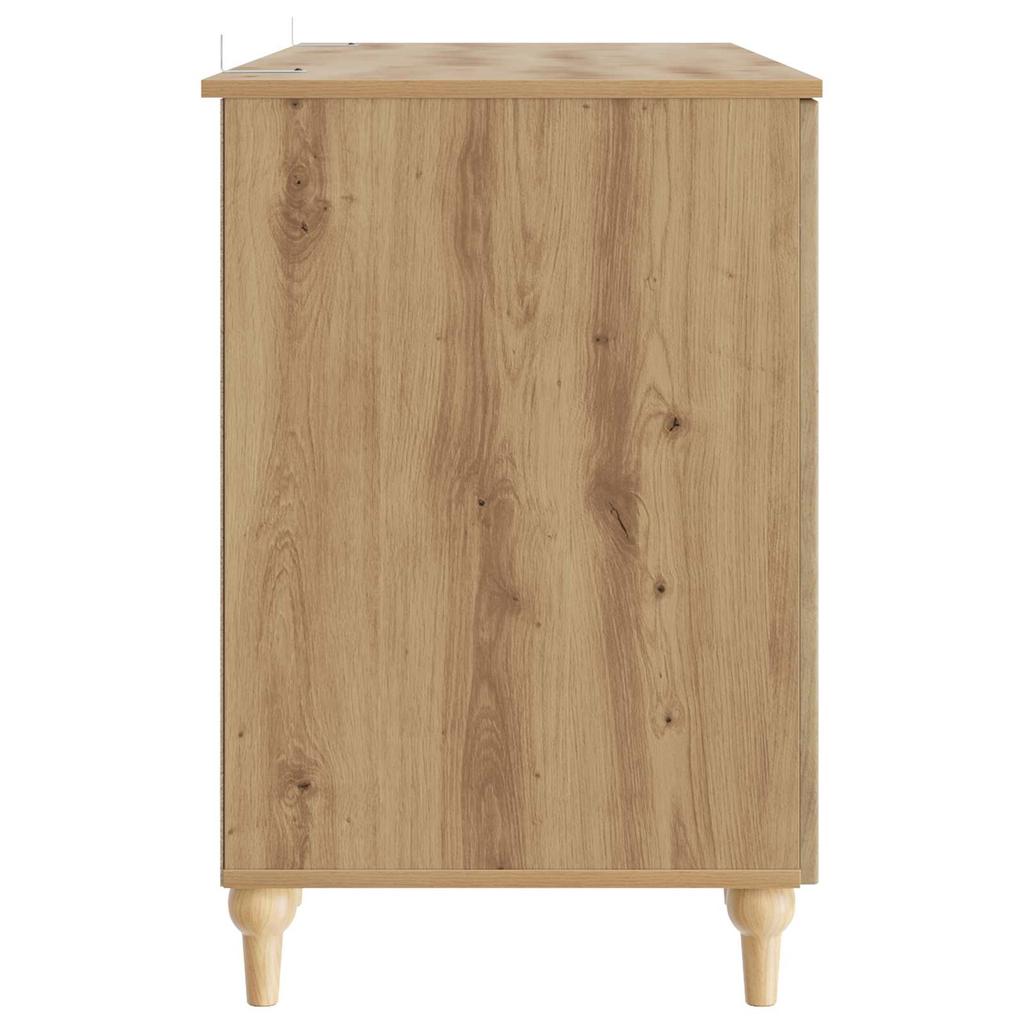 Artisan Oak Desk 142.5 x 50 x 75 cm Particleboard