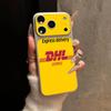 D-DHL-L Logo Protective Back Decal Skin Wrap Sticker for iPhone 17 Pro 17 Pro Max