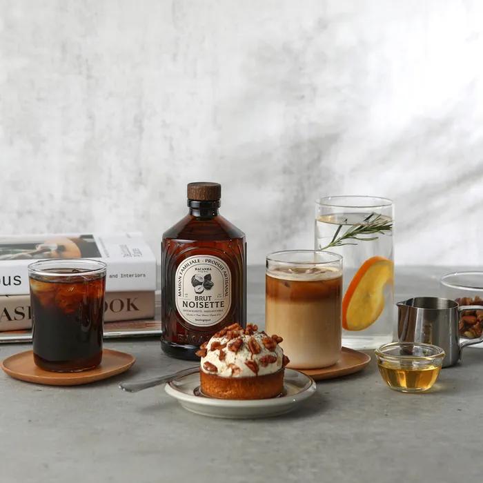 Organic Hazelnut Syrup 400ml_French Natural Syrup