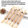 1PC Cat Tooth Grinding Stick, Polygonum Wood Gnawing Cat Toy, Cleaning Teeth, Removing Tartar, Refreshing Breath and Relieving Boredom, Pet Toy