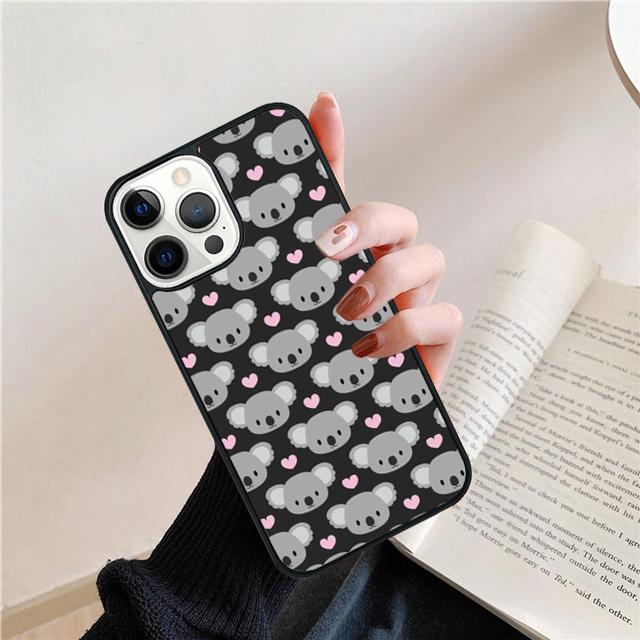 Funny Animal The koala soft Phone Case Cover For iPhone 17 Air 15 16e 14 13 12 Pro Max 11 Pro Max Plus Coque Shell