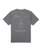 SNOWPEAK APPAREL Aquax Cooling Lamp Graphic Short Sleeve T-Shirt (S26Mmpts88) Dark Gray