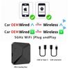 New 2 In1 Carplay & Android Auto Mini Box Wireless Carplay Adapter Wired To Wireless Carplay For USB/Type C Dongle Plug And Play