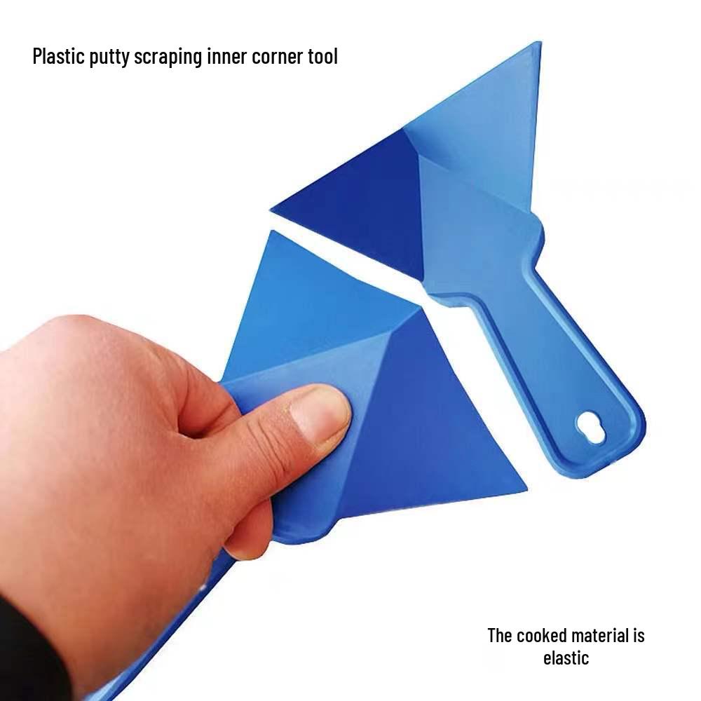 Plastic Inner and Outer Corner Trowel Putty Tool - ABS Thickened Version for Corner Repair