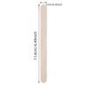 200/500/1000pcs 4.5 Inch Wooden Craft Sticks, Hair Removal Wax Sticks for Eyebrow and Body, Wax Wiping Tools,Natural Wood Popsicle Ice Cream