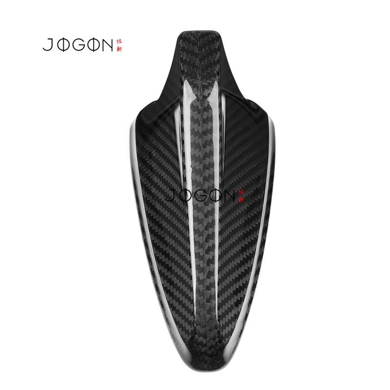 For Hyundai i30 N 2024 Real Carbon Fiber Exterior Car Roof Antenna Stickers Shark Fin Cover Trim Accessories