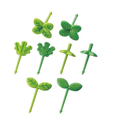 New Cute Mini Reusable Vegetable Toothpicks Cartoon Animal Farm Kids Food Picks Children Fruit Forks