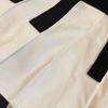 Vintage Black & White Piano Design Skirt - Retro Summer Art Style